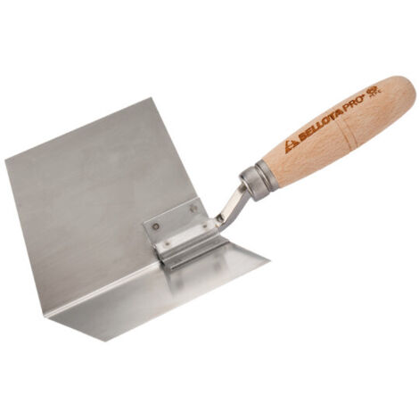 Bellota 5896-R Spatule Inox avec Manche en Bois Coin Proplac (1/3)