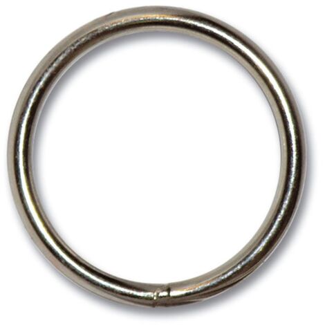 Anneaux Soudés En Acier Inoxydable 316 - 30mm Diamètre Interne, 4mm Épaisseur - Lot De 4pcs Robuste Et Résistant