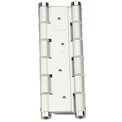 Charnière Justor 59 Argent Double Action Ensemble de 2 Unités 5914.01 (1/5)