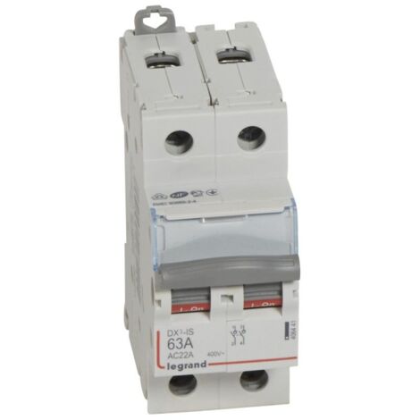 Interrupteur Sectionneur Legrand DX³-IS Avec Voyant - 1 Pôle, 250V, 32A, Pour Tableau électrique