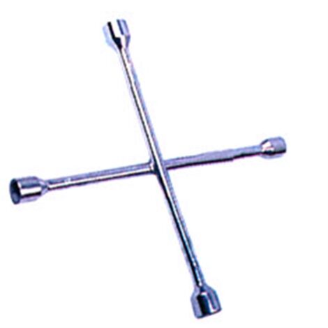 Clé En Croix NEO TOOLS 17/19/22 Mm + Cadre 1/2" - Pour Roues Voiture - Outil Robuste Et Précis