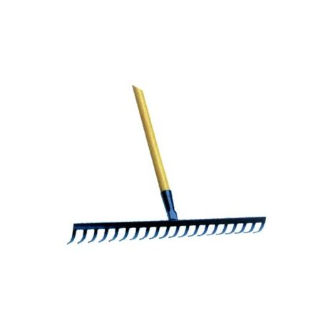 Bellota – Râteau de jardin professionnel – Manche en aluminium léger – Ergonomique pour travaux intensifs – Résistant aux chocs et à la corrosion