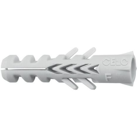 Cheville nylon à expansion « Standard F4 » Ø4x30mm pour ancrage dans des matériaux pleins ou creux (Boîte de 200 unités) (1/4)