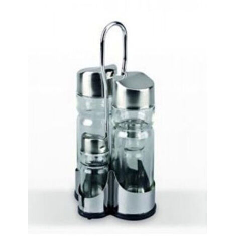 Huilier, salière et poivrière en acier inoxydable 1480 Lifestyle Ustensiles de cuisine