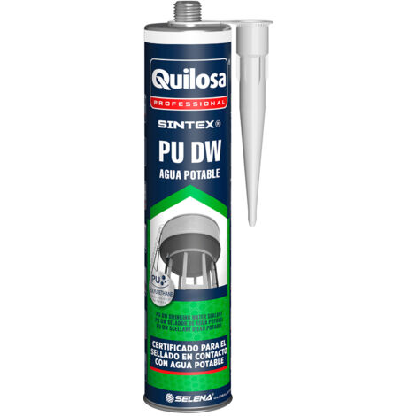 QUILOSA Sintex PU DW mastic pour eau potable blanc 300 ml (1/2)