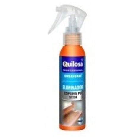 Nettoyant pour mousse PU 100ml – Élimine résidus sur aluminium, PVC, verre, céramique – Dissout mousse durcie sans endommager – Quilosa