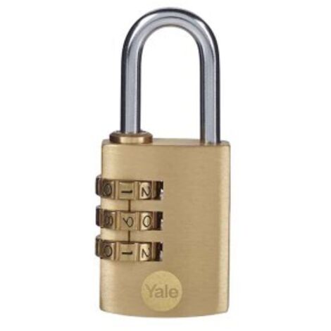 Cadenas à combinaison laiton 30mm y150/30/125/1 yale (1/5)