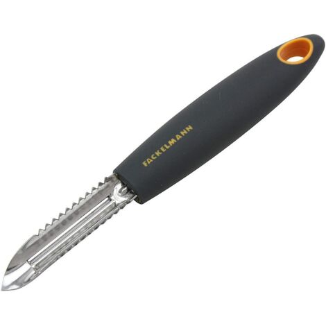 Éplucheur de pommes de terre souple en acier inoxydable FACKELMANN (1/5)