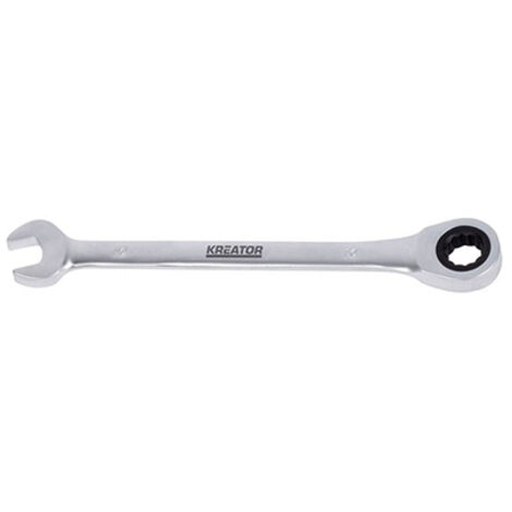 Clé fixe avec cliquet cr-van 10x154mm 501303 kreator (1/2)