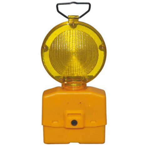 Lampe V16 Magnétique LED – Signal D'Urgence Stroboscopique Jaune + Blanc – Éclairage Secours Voiture Moto – Batterie Rechargeable