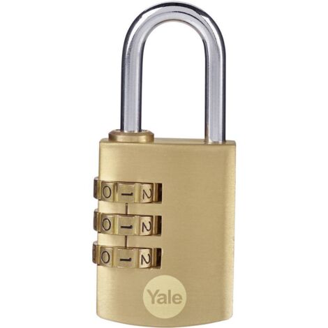 Cadenas à combinaison laiton 22mm y150/22/120/1 yale (1/4)