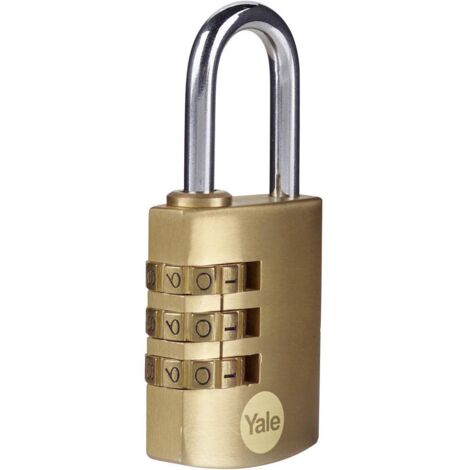 Cadenas Yale Laiton 40mm - Anse Acier Cémenté 56mm