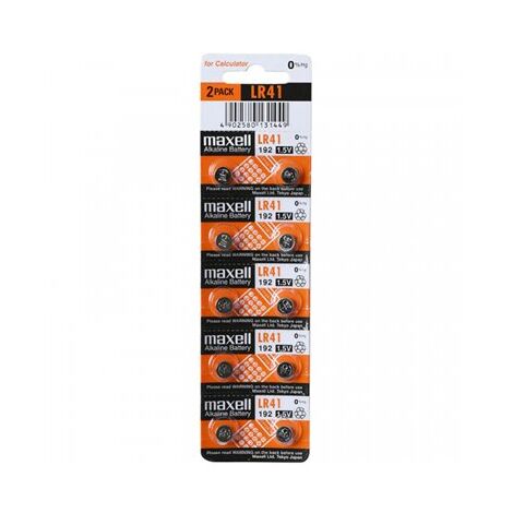 Pack De 10 Piles Vinnic Pour MAXELL V384 - NiMH 1000mAh, Neuves