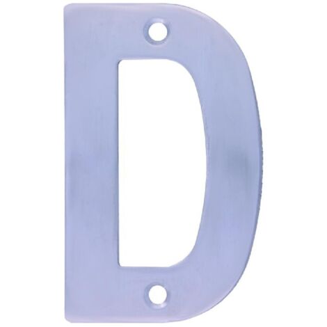 Lettre d en acier inoxydable 10cm 6765 ami