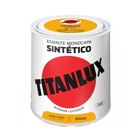 Émail jaune moyen 250 ml 568 titanlux