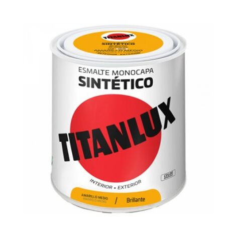 Émail jaune moyen 250 ml 568 titanlux
