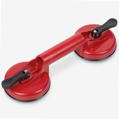 Ventouse double 115mm – Charge maximale 100kg – Pour surfaces lisses – Dégagement rapide sans traces – Kreator
