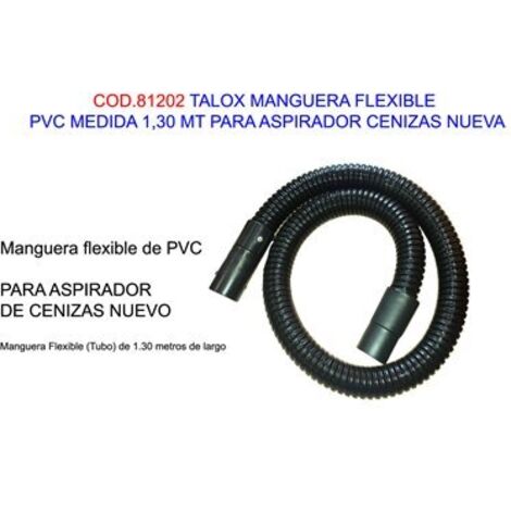 Tuyau Flexible PVC 1,30 m pour Aspirateur à Cendres Nouveau