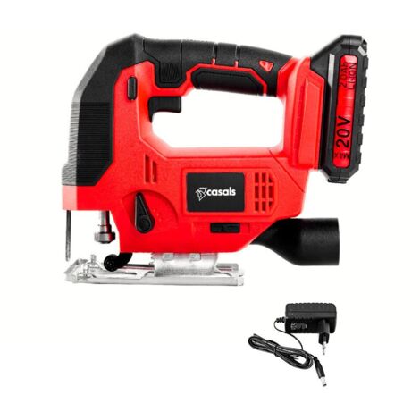 Scie sauteuse sans fil CJS2050 20 V avec batterie et chargeur (1/4)