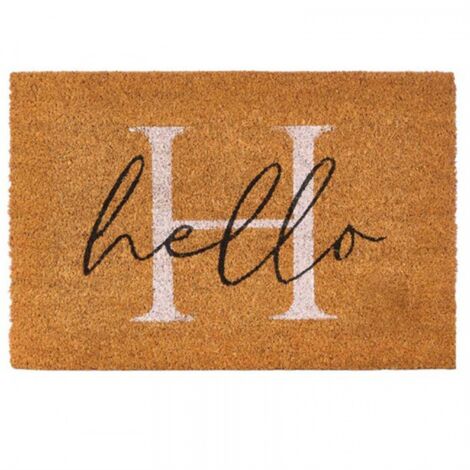 Paillasson en noix de coco 60x40cm Hello 12083 AR
