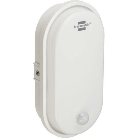 Applique murale ovale LED BRENNENSTUHL 1600 lm avec détecteur de mouvement et indice de protection IP54 (1/6)