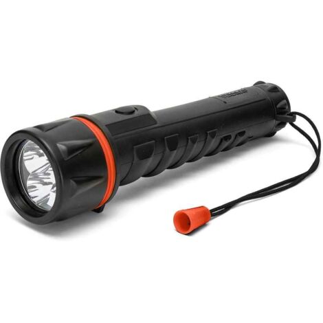 Lampe torche LED VELAMP en caoutchouc, 12 lumens et 15 cm de longueur (1/5)