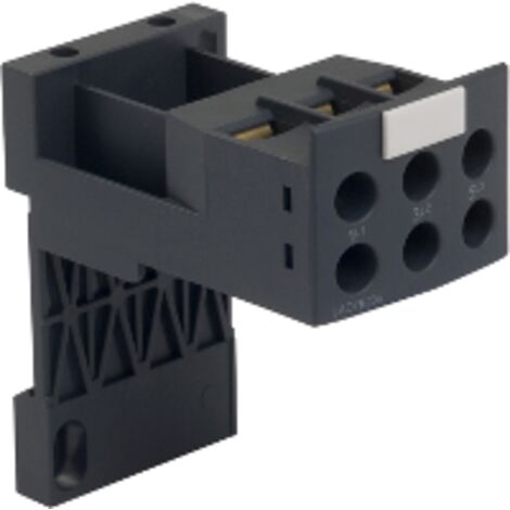 Bornier TESYS, puissance 20A, 3 pôles, IP20, pour connexion électrique. (1/2)