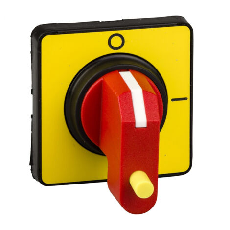 Commande rotative TE SYS avec cadenas et protection IP65, dimensions 60x60x40 mm (1/4)