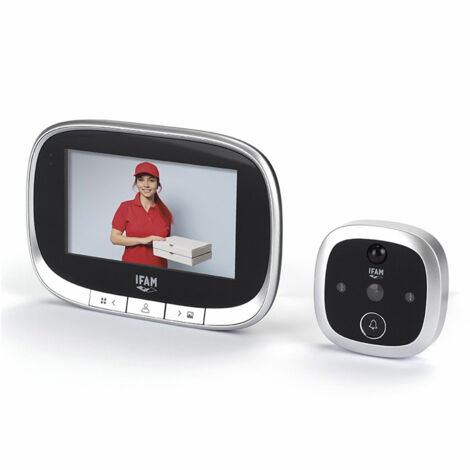 Ifam Sentinel 51-blk peephole numérique noir 4.3 pouces (1/2)
