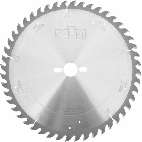 Lame de scie atm 48 dents carbure 300 mm argent (1/2)