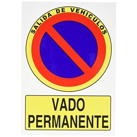 SeÑal aluminio din a3 420 x 297