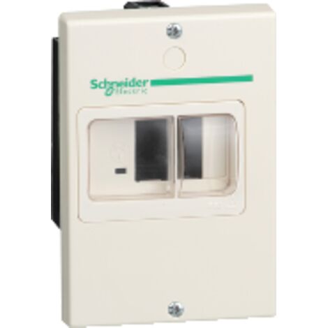 Boîtier encastré GV2 IP41 avec protection IP41 et conception compacte. (1/2)