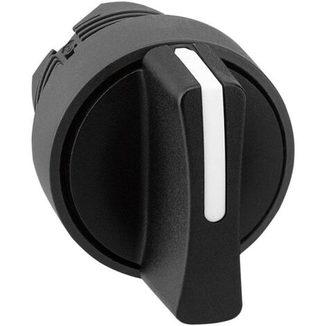 tête bouton tournant - a manette - 3 positions - rappel à droite - schneider zb5ad8 (1/3)