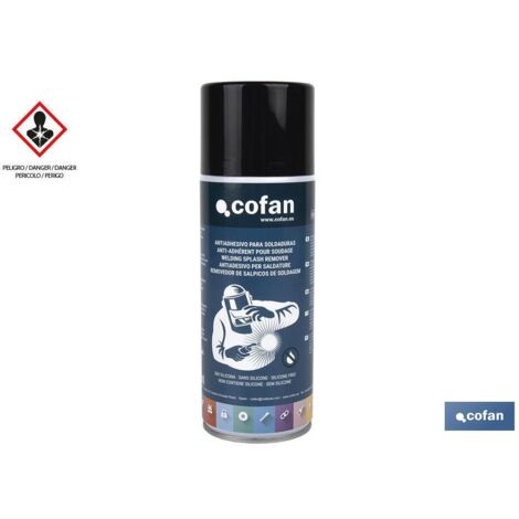 Antiadhésif pour les soudures 300ml  Pour prévenir que les éclaboussures ne tachent le matériel à souder