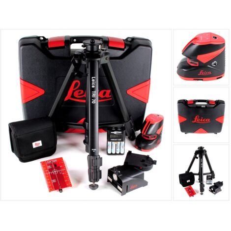 Leica Lino L2P5 Geosystems Laser en croix et à lignes + Coffret de transport + Trépied incl. piles + Chargeur (1/5)