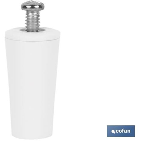 Butée pour volet roulant en PVC Dimension 40mm Inclut vis de filetage métrique 6 Disponible en plusieurs couleurs (1/3)