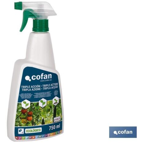 Insecticide Triple Action Écologique Format Pulvérisateur Capacité de 750ml (1/3)