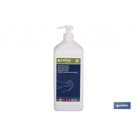 Savon de mains pour les bureaux 1 litre  Détergent liquide dégraissant  Gel de mains pour le bureau et la maison