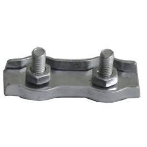 Sujetacables planos doble m-4