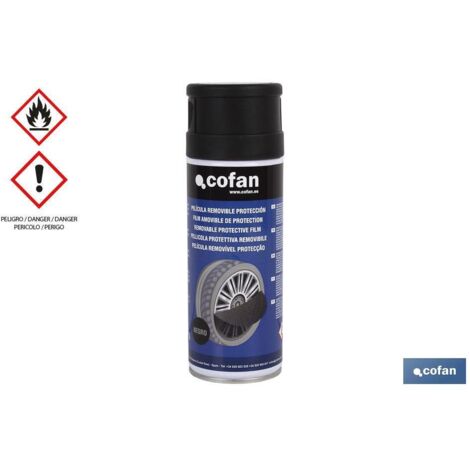 PelÍcula removible protecciÓn negro mate 400ml