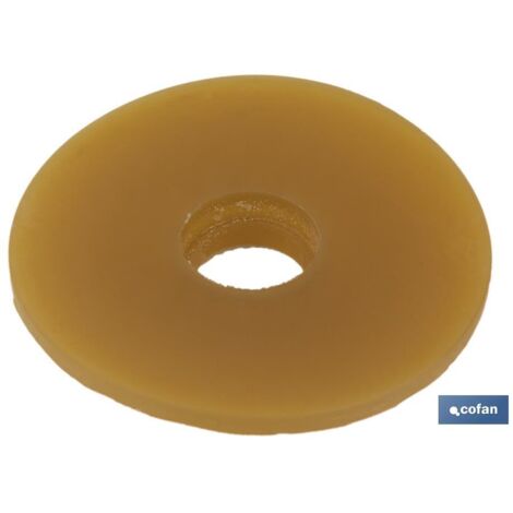 Joint à col  Dimensions: Ø19,2 x Ø67 x 3,5 mm  Pour Fermeture du Mécanisme WC  Citerne Basse