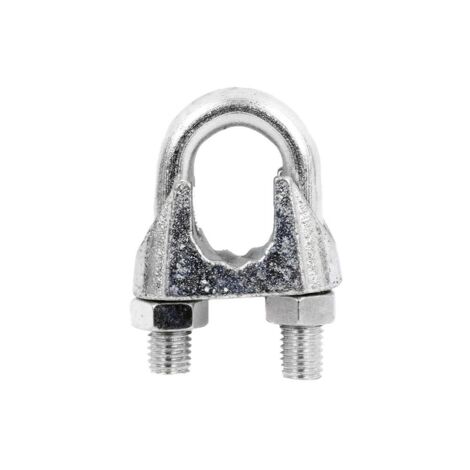 Sujetacables din-741 zincado m-6