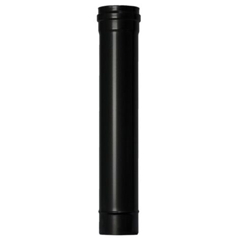 TUBE POÊLE VITRIFIÉ MAT PELLET 1 M - 80 MM