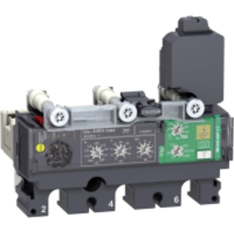 Contrôleur NSX250 SCHNEIDER 250A tripolaire 4,2 kA pour la protection électrique. (1/3)