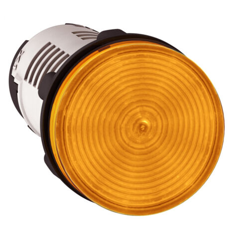 Harmony voyant rond - Ø22 - orange - LED intégrée - 24V - XB7EV08BP (1/3)
