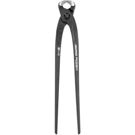 Pince russe 22 cm (9") avec ouverture jusqu'à 3 cm DIN ISO 9242 en acier noir (1/5)