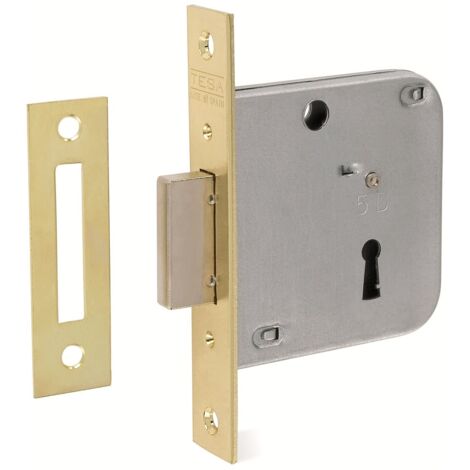 Tesa R.2003-40 Serrure en fer sans clé en laiton (1/3)