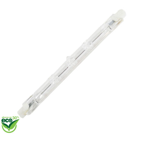 Ampoule halogène linéaire 118 mm « économie d'énergie » 120 W 220 V (équivalent 150 W) (1/2)
