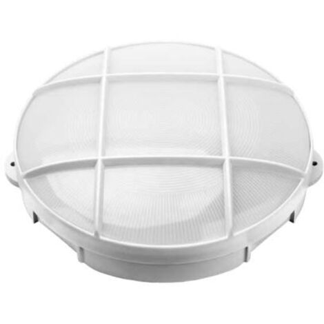 Applique LED ronde Oxalis avec grille 15W 4000K Blanc (1/5)