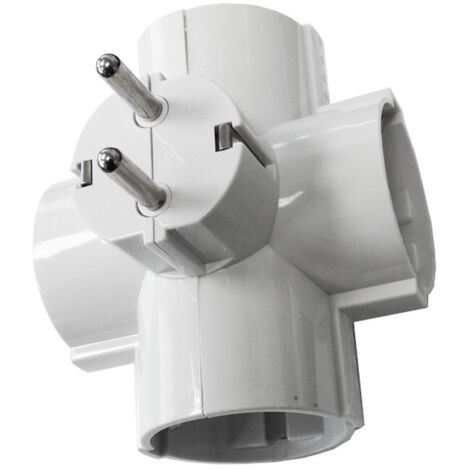 Connecteur quad blanc 16A EDM E40066 (1/3)